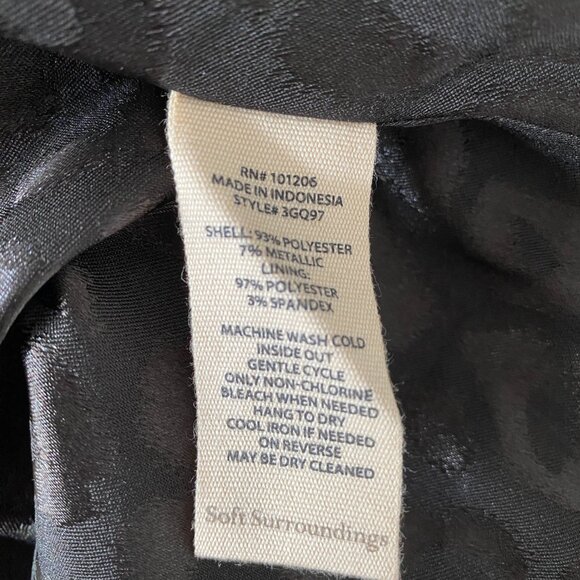 SOFT SURROUNDINGS NWT BRANCA JACQUARD JACKET PM - Picture 8 of 9